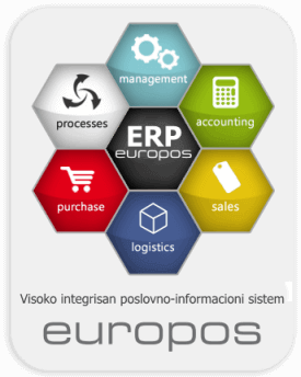 Domaći ERP poslovni softver. Hubie Europos Beograd